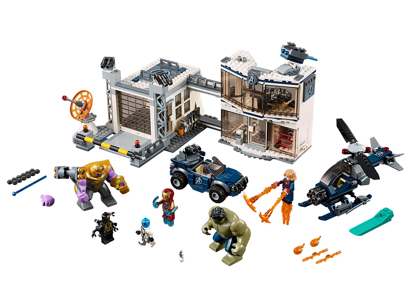 Avengers Compound Battle