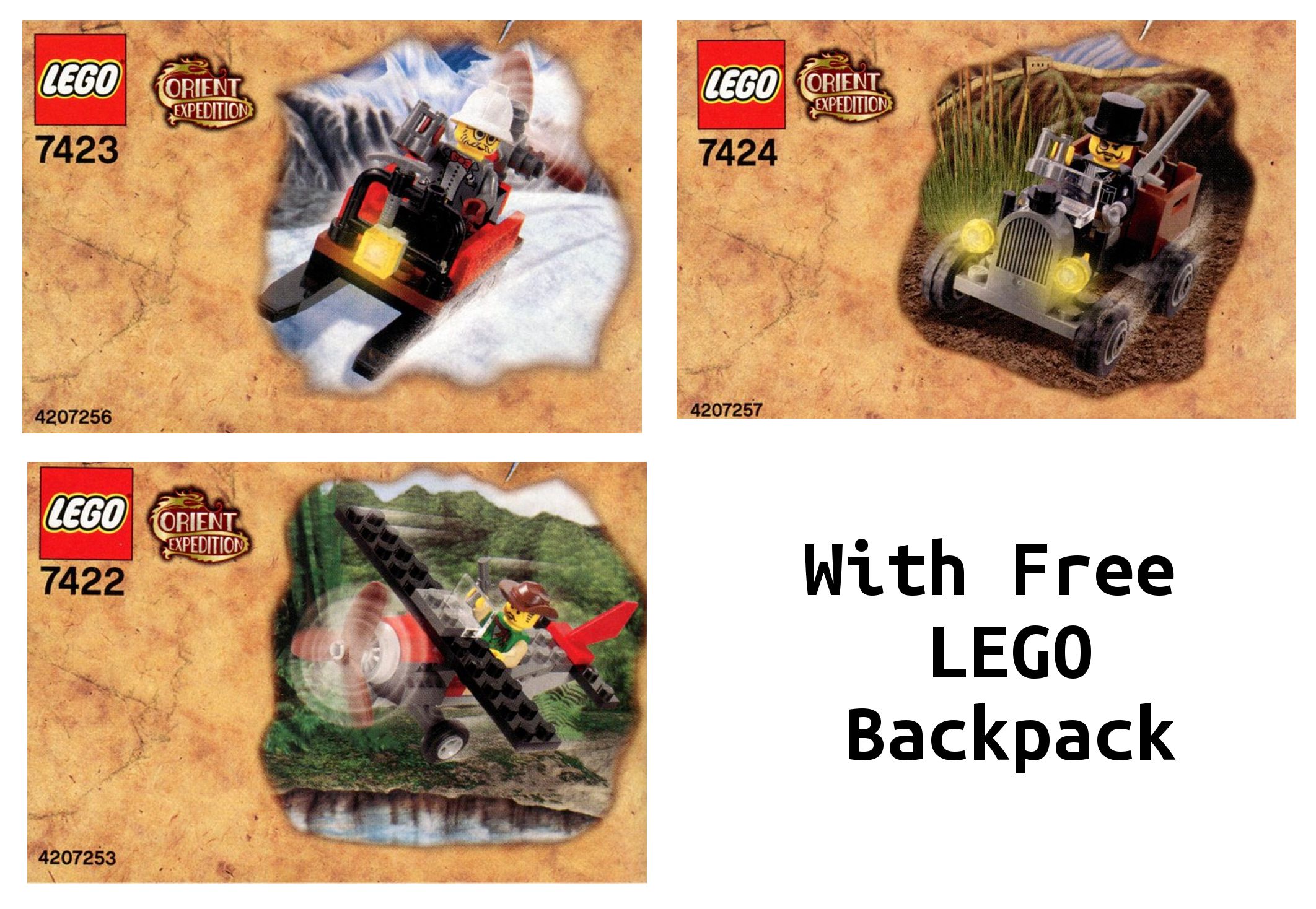 Orient Expedition Value Pack with Free LEGO Backpack