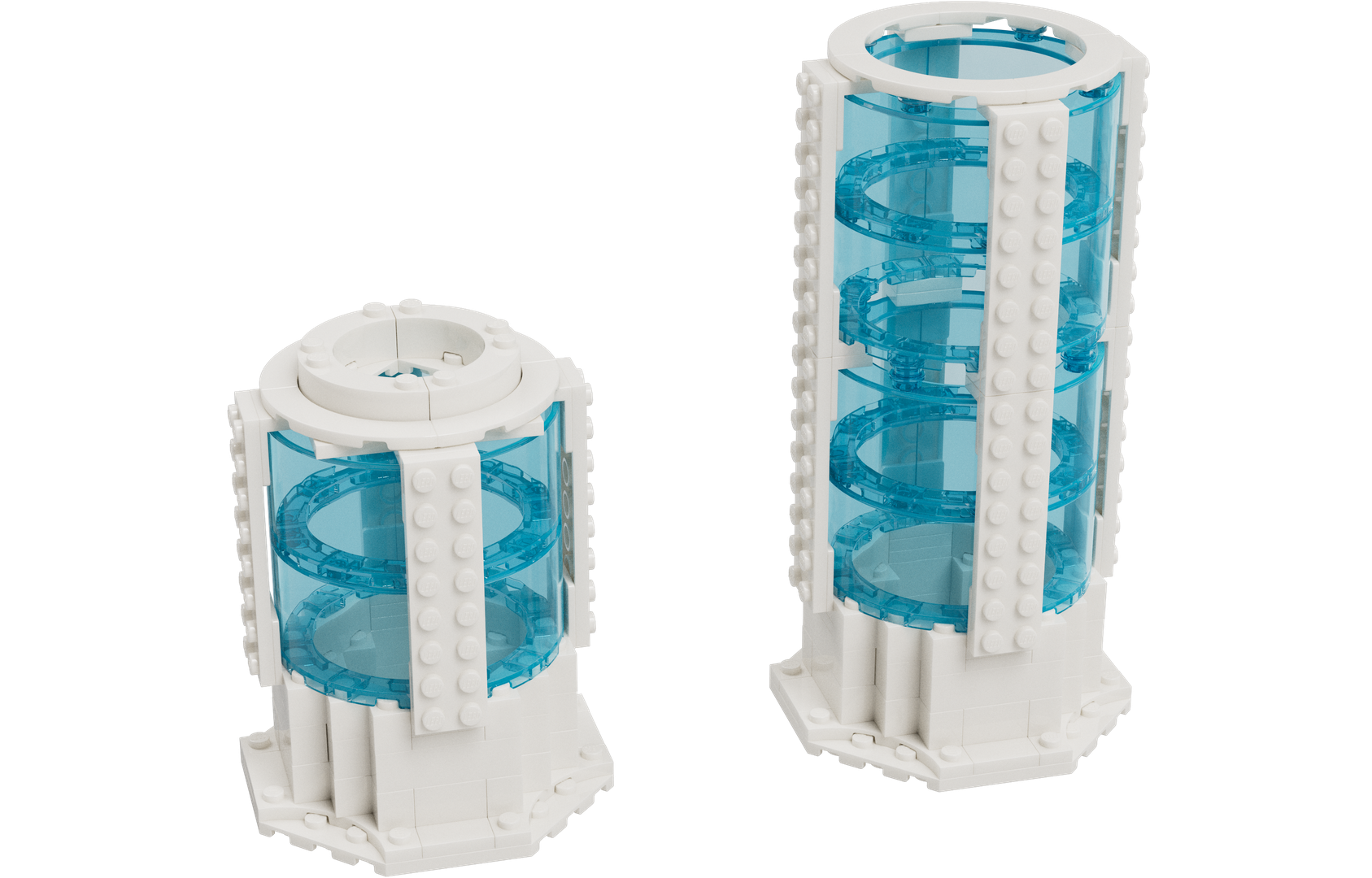 1 x Customisable Flower Vase (Build Short OR Tall)