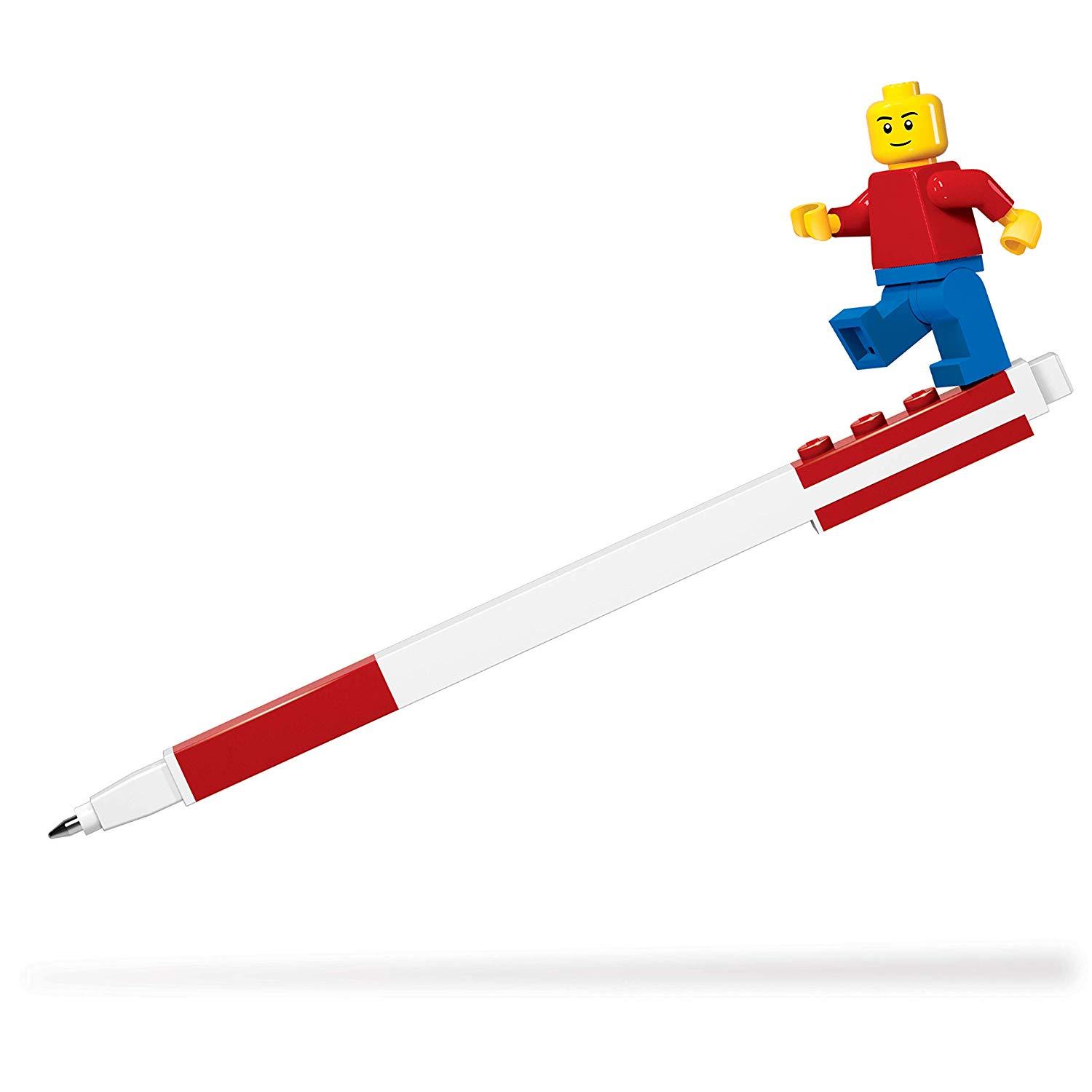 Set LEGO Gel Pen with Minifigure (Red)