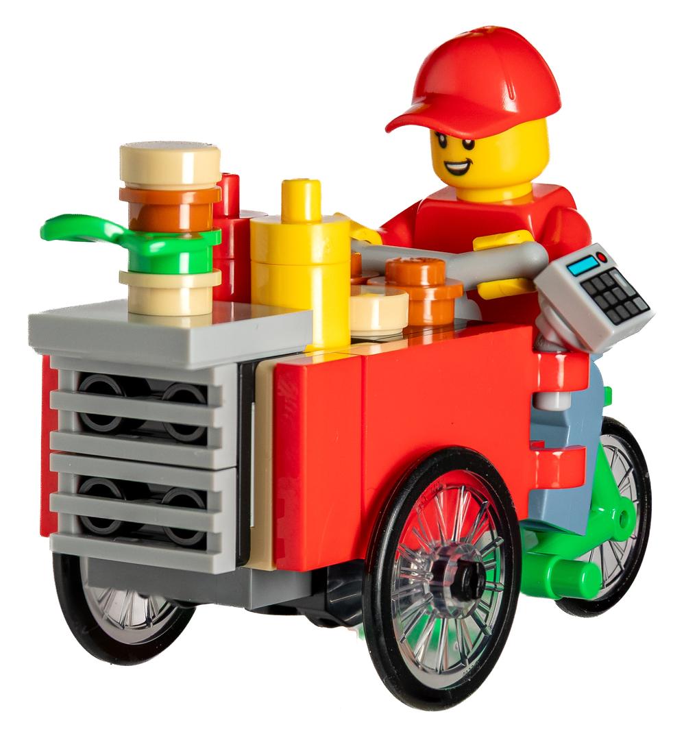 Bike Burger Cart