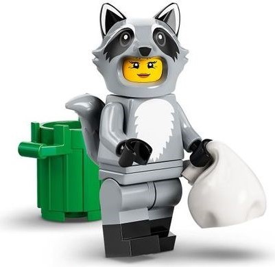 Raccoon Costume Fan