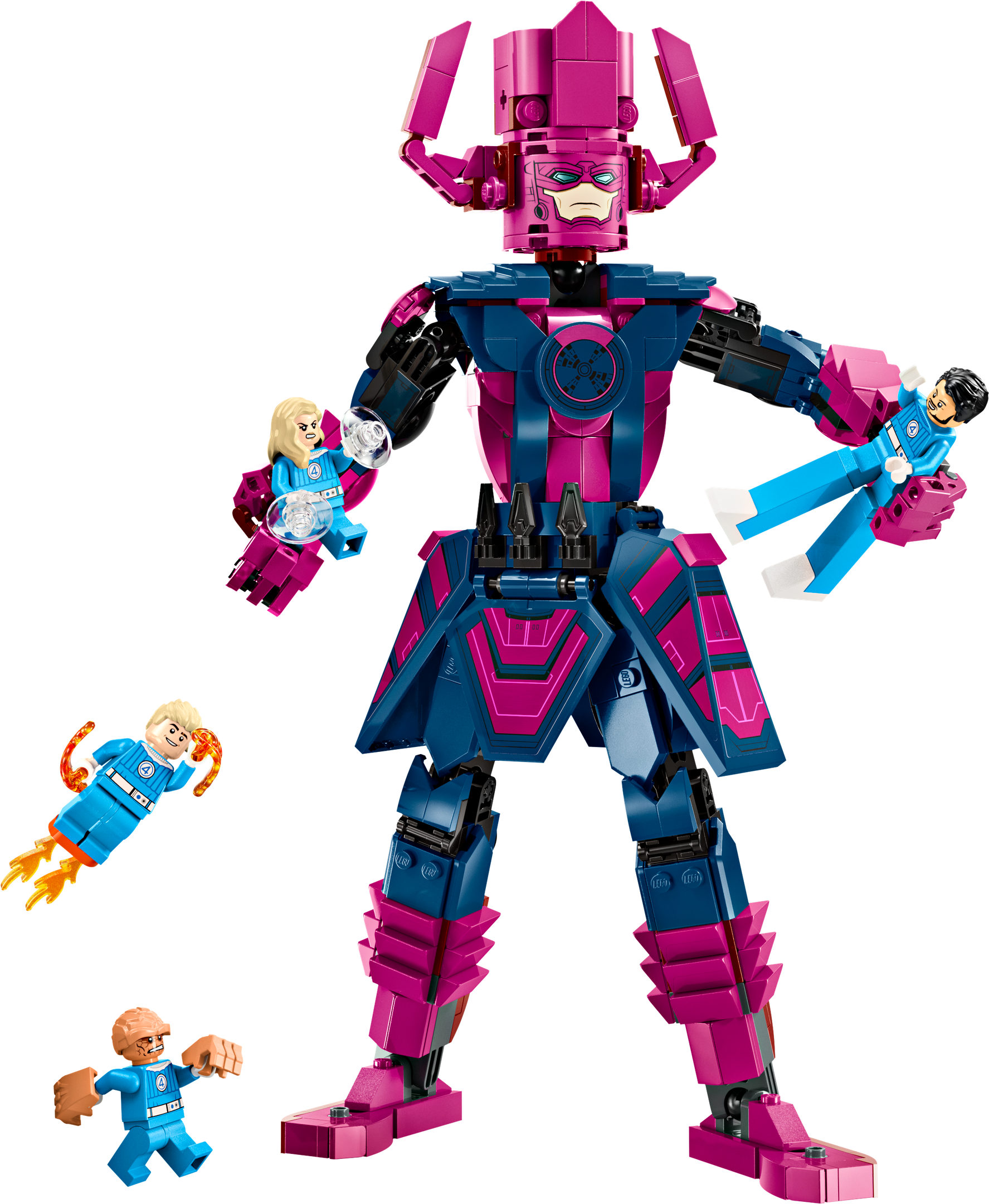 Fantastic Four vs. Galactus Construction Figure