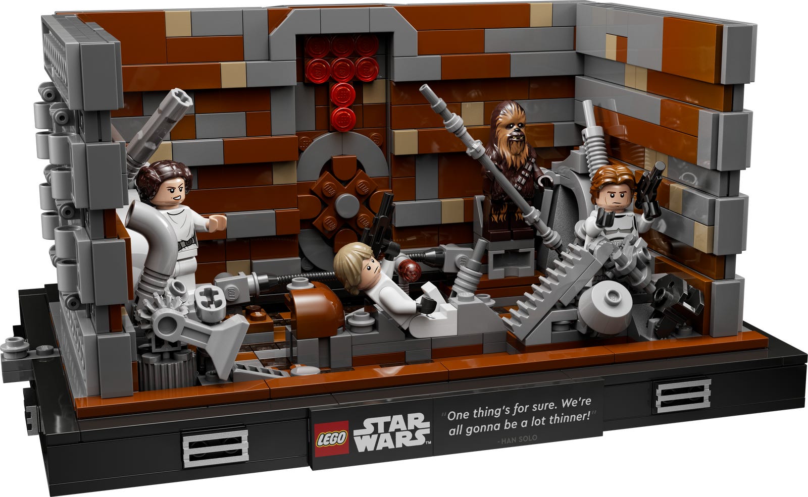Death Star Trash Compactor Diorama