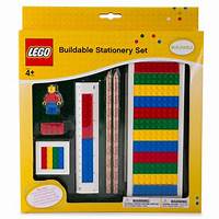 Set LEGO Buildable Stationery Set
