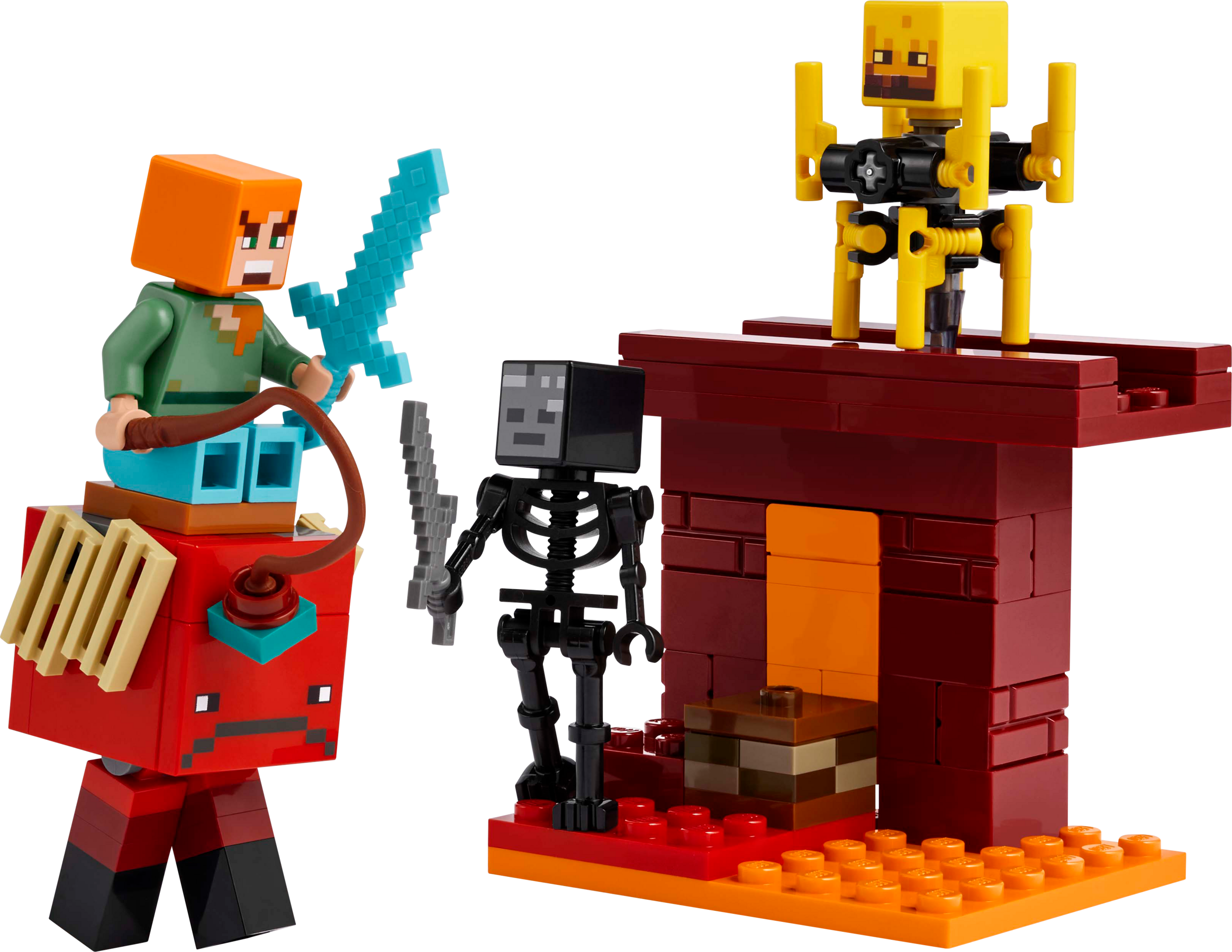 The Nether Lava Battle