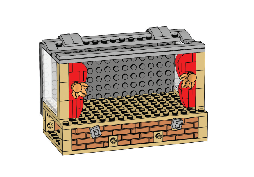 Stage Minifigure Stand
